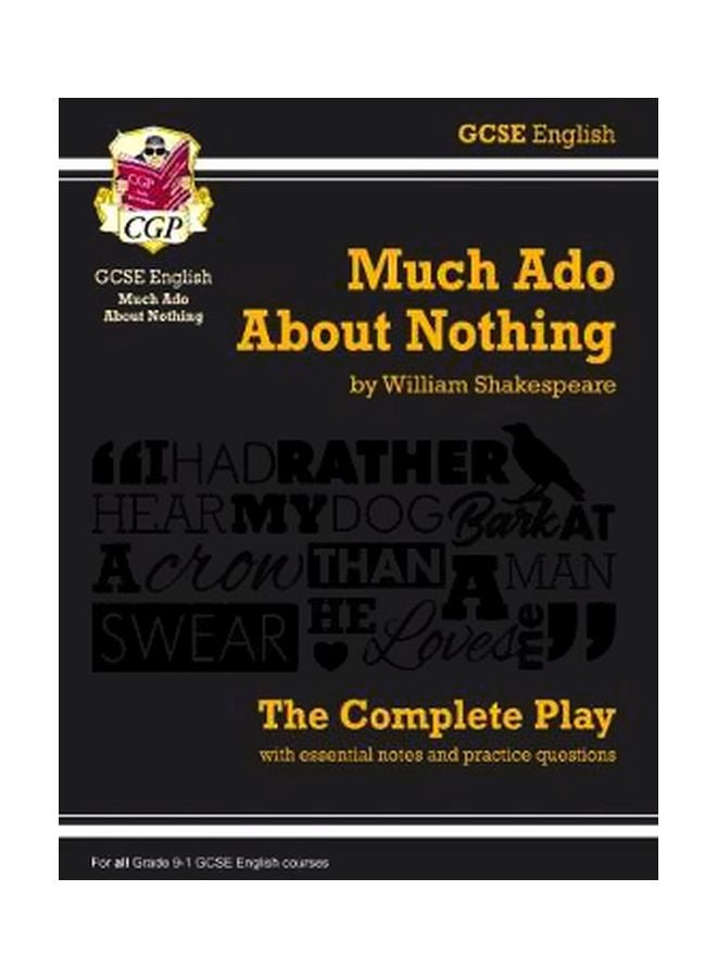 Much Ado About Nothing: The Complete Play Paperback English by William Shakespeare - 2/26/2018