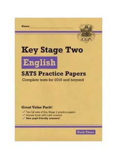 Key Stage 2 English SATS Practice Papers Paperback English by CGP Books - 8/30/2018 