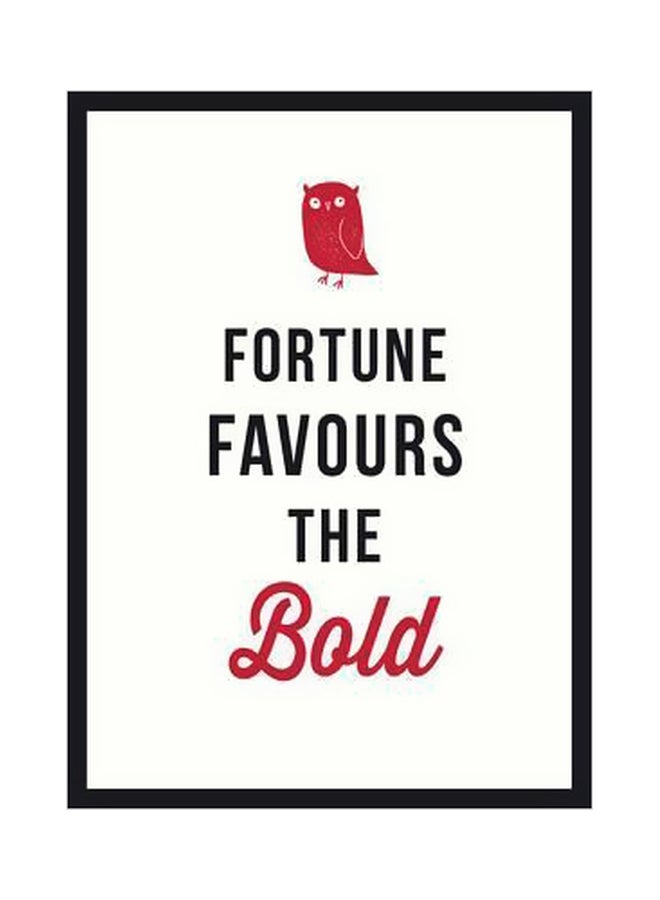 Fortune Favours The Bold Hardcover English by Jose Toots - 7/14/2016 