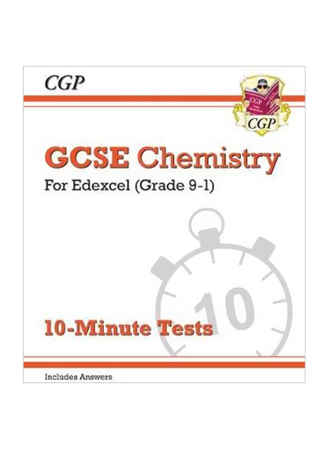 GCSE Chemistry Grade 9-1 :Edexcel 10-Minute Tests Paperback English by CGP Books - 8/30/2018 