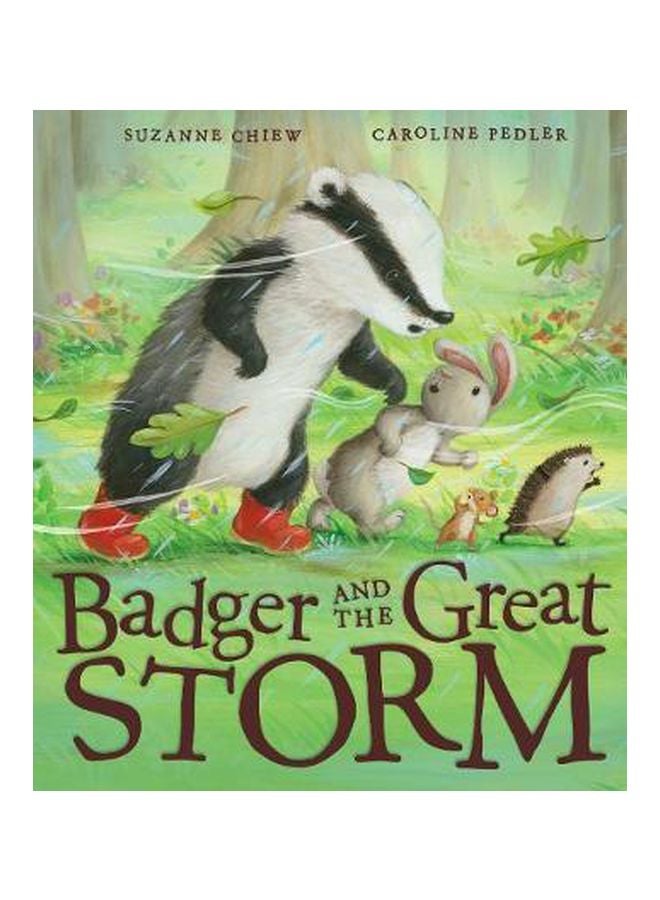 Badger And The Great Storm Paperback English by Suzanne Chiew - 1/5/2015