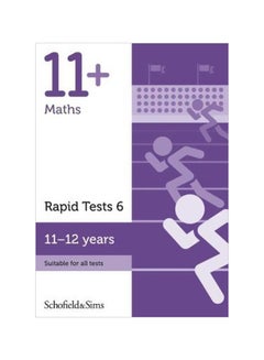 11+ Maths Rapid Tests Book 6 Paperback English by Schofield & Sims - 3/9/2018