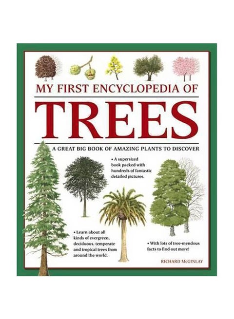 My First Encyclopedia Of Trees Paperback English by Richard McGinlay - 7/5/2017