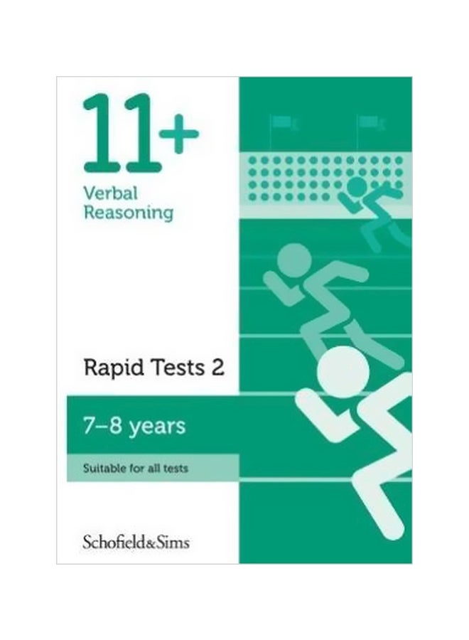null - 11+ Verbal Reasoning Rapid Tests Book 2 Paperback English by Schofield & Sims - 2/1/2018 - Image 1