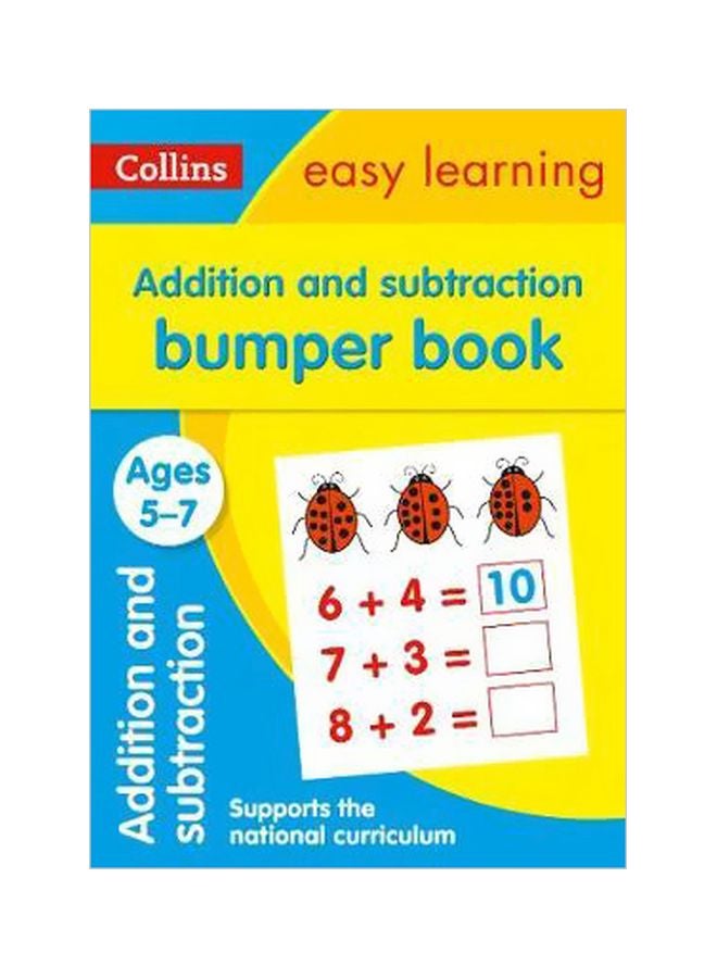 Addition And Subtraction Bumper Book Ages 5-7 Paperback English by Collins Easy Learning - 7/1/2018