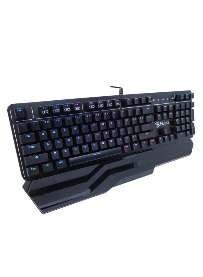 Bloody RGB Mechanical Gaming Keyboard With Full Light Black