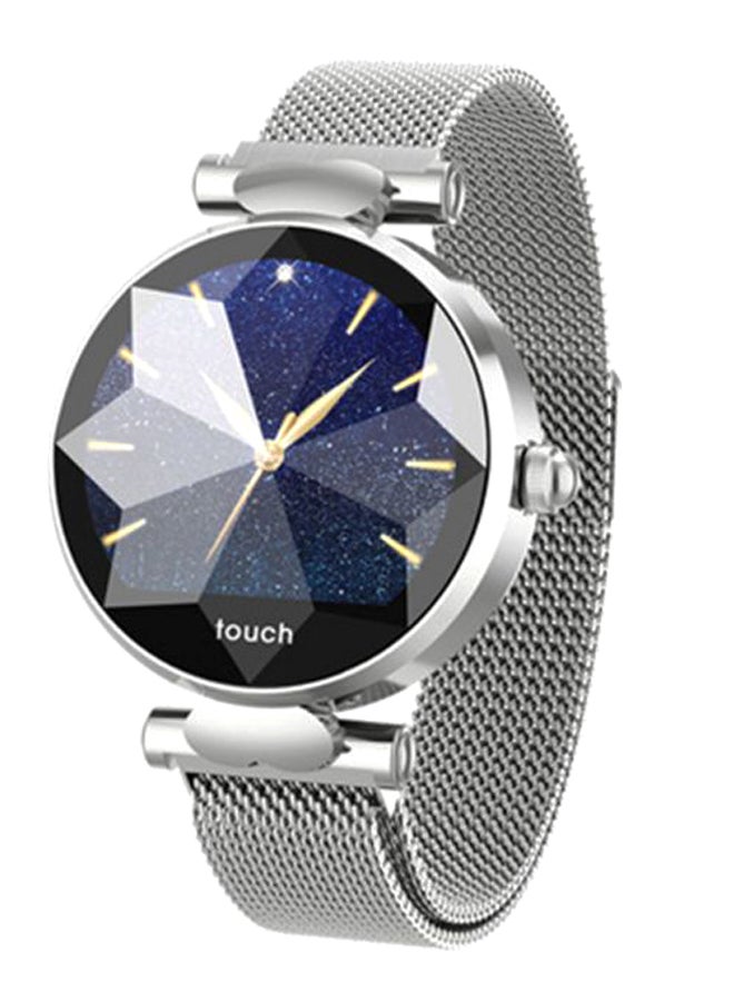 Heart Rate Monitor Smartwatch Silver