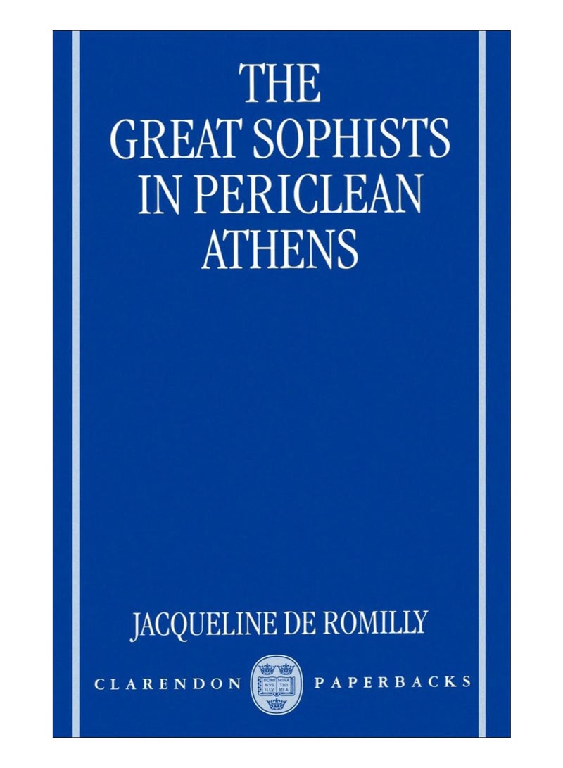 The Great Sophists In Periclean Athens paperback english - 12-Dec-11