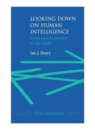 Looking Down On Human Intelligence Hardcover English by Ian J. Deary - 1-Jan-2000 - v1561202565/N26899816A_1