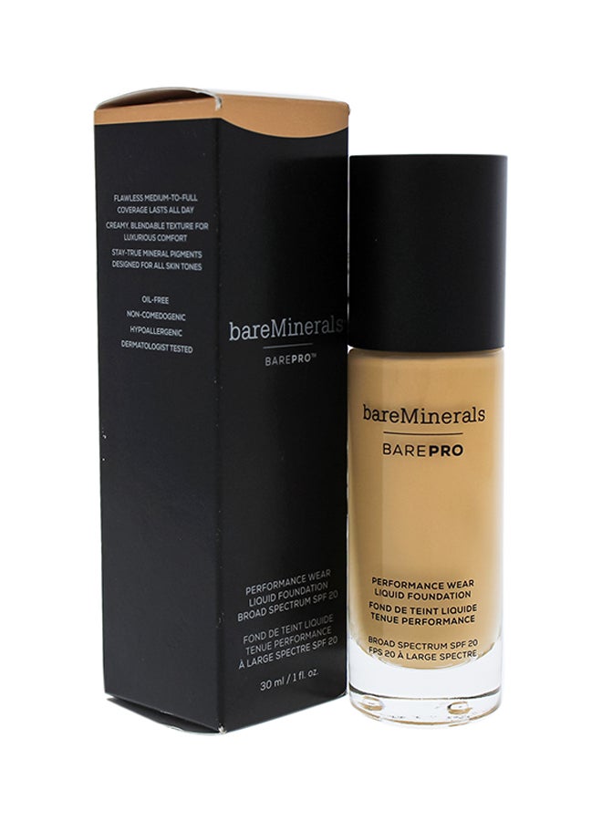 bare Minerals Barepro Performance Wear Foundation Liquid SPF20 Sandstone