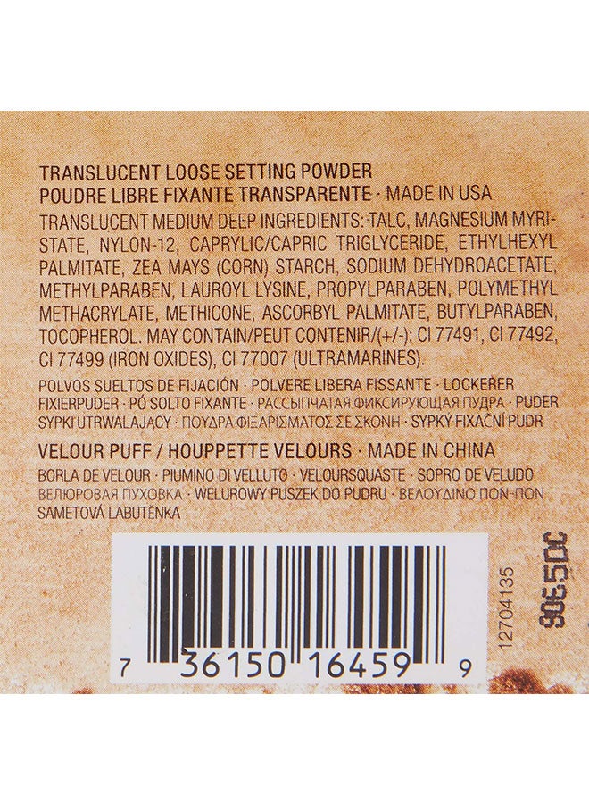 laura mercier - Translucent Loose Setting Powder Medium Deep - Image 1