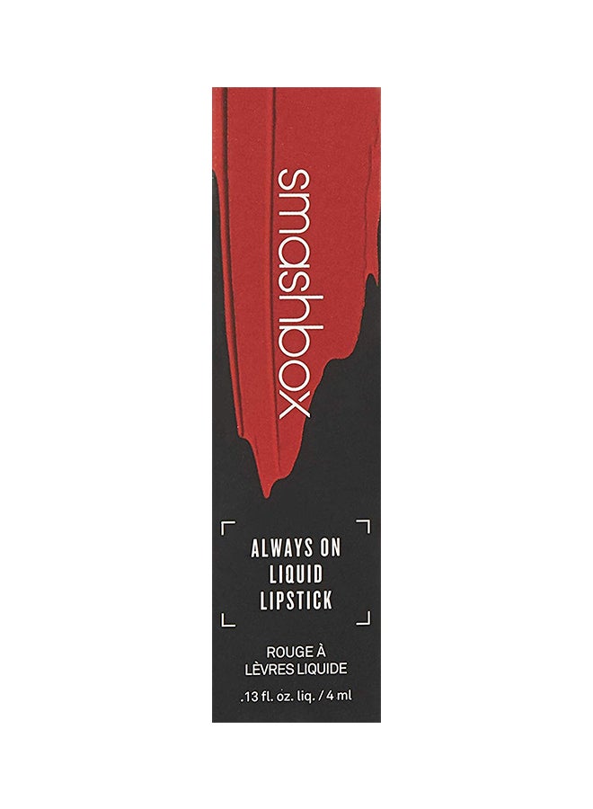 SmashBox Always On Liquid Matte Lipstick Bawse  - Image 2