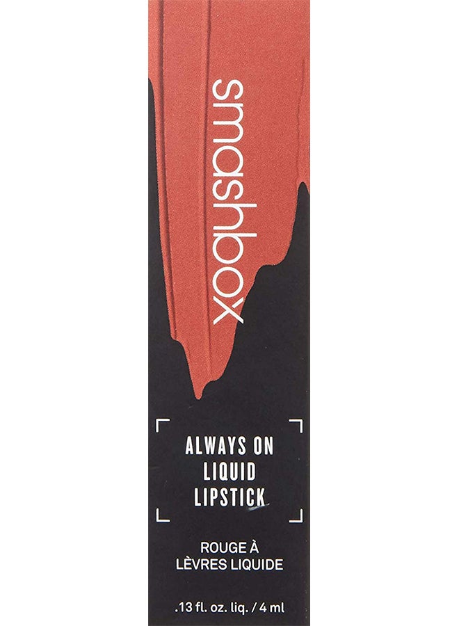 SmashBox - Always On Liquid Matte Lipstick Drivers Seat - Image 1