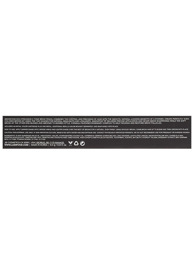 LASHFOOD Duo BrowFood Ultra Fine Brow Pencil Dark Blonde  - Image 3