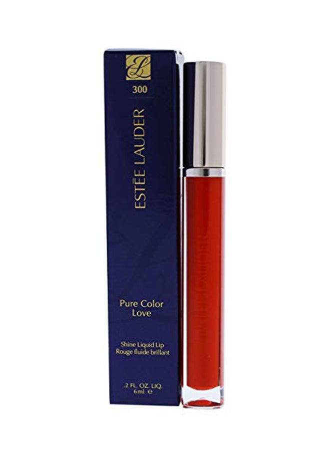 استي لودر أحمر شفاه سائل مطفأ بيور كولور لوف شاين ماندرين ماش