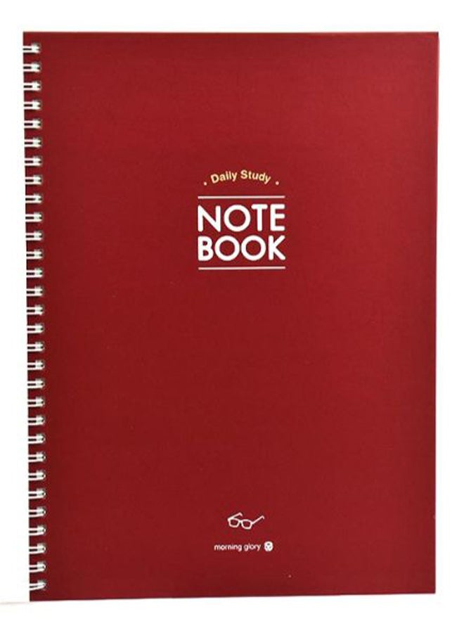 B5 Spiral Bound Notebook Multicolour