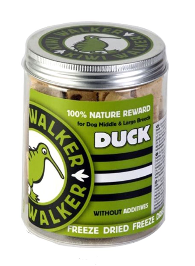 Kiwi Walker Freeze Dried Duck Cubes Brown 50grams