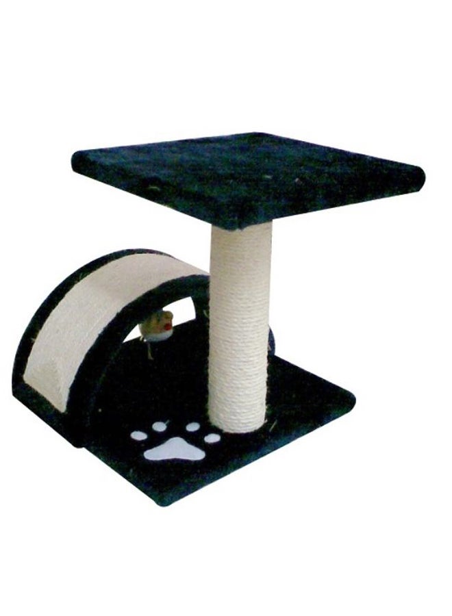Thunder Paws Chickee Cat House Blue/White 42cm 