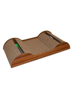 Thunder Paws Eden Cardboard Scratcher Brown 