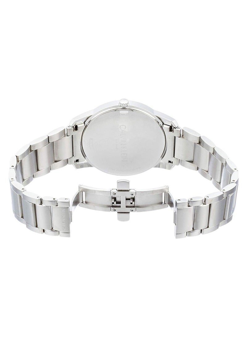 كالفن كلاين ساعة يد سيتي بعقارب وسوار من الستانليس ستيل طراز K2G2114N للرجال - Image 2