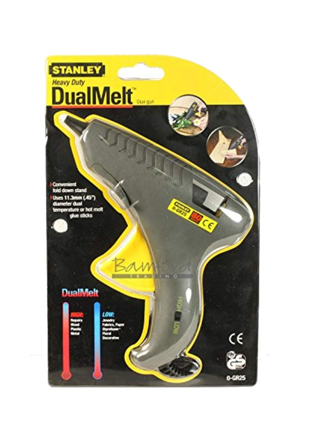 Trigger Dual Melt Glue Gun Grey/Yellow 5.7 x 27.3 x 17.8cm