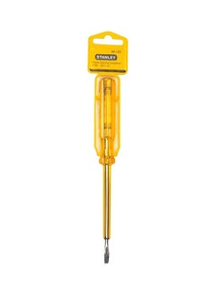 Stanley Testing Screwdriver Yellow/Silver 