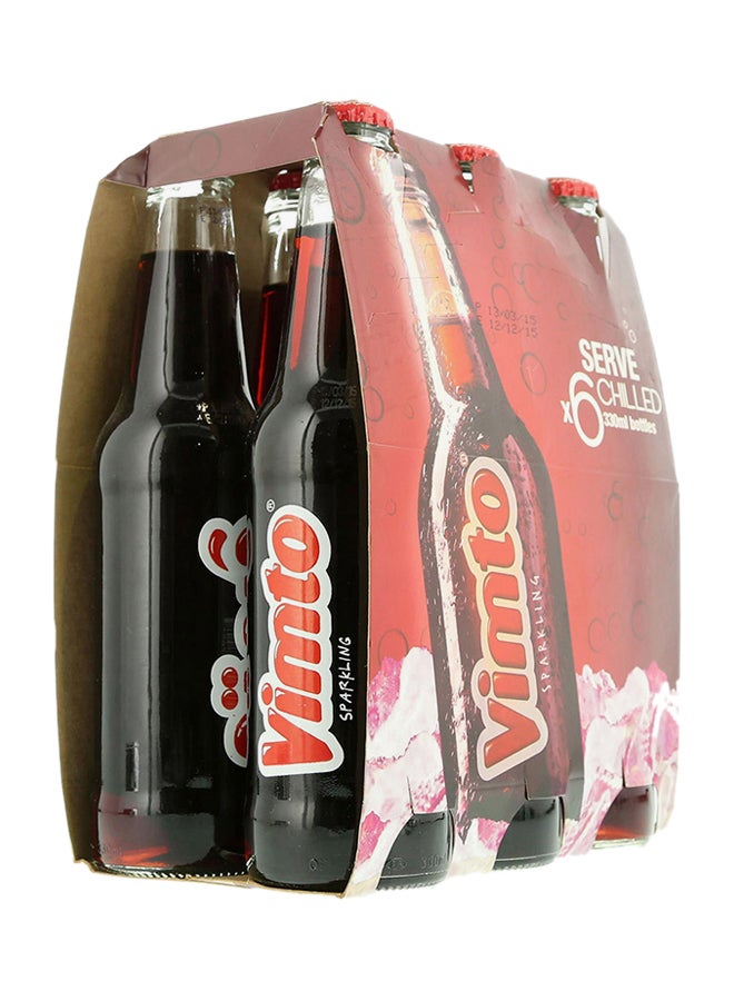 Vimto Sparkling Fruit Flavored Drink 330ml Pack of 6 - Image 3