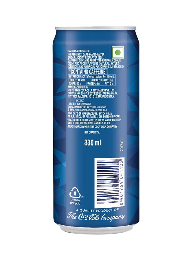 Thums Up - Regular Soft Drink Cans 330ml Pack of 6 - Image 1