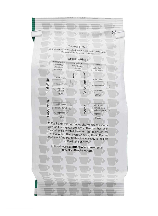 Italian Dark Roast Specialty Coffee Ground 250grams
