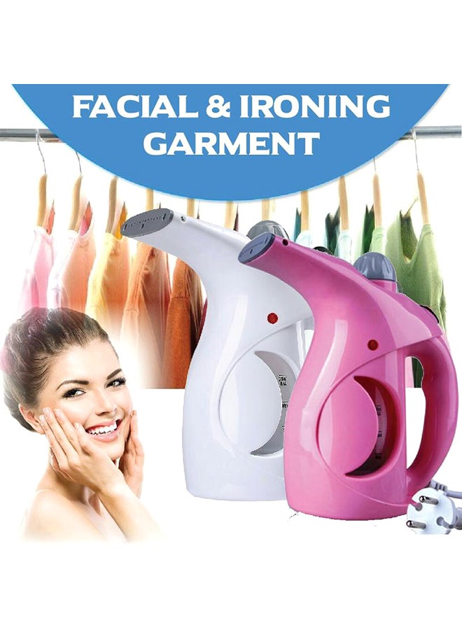 Generic 2-In-1 Mini Portable Garment Facial Ironing Steamer 0.2 L 800 W PUK5212 Pink  - Image 4