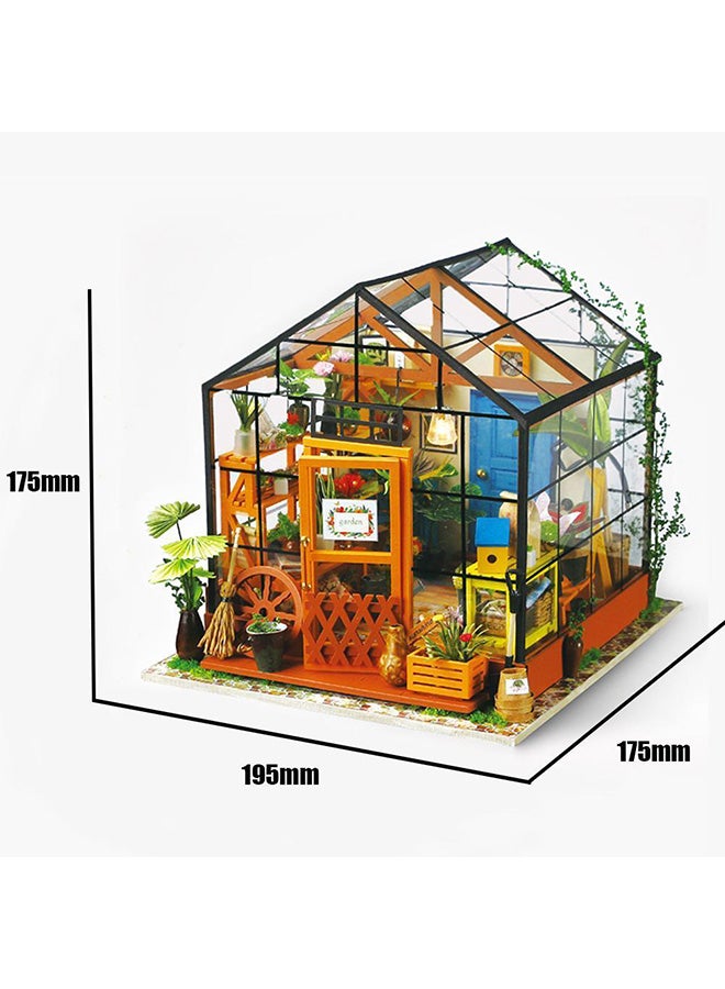 Robotime Miniature House And Furniture Dollhouse Set 19.5x17.5x17.5cm  - Image 2