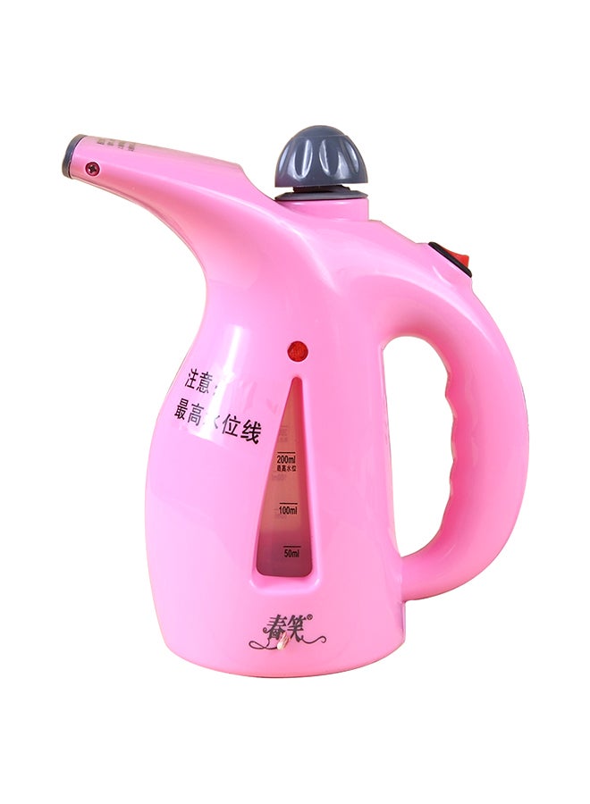 Generic 2-In-1 Mini Portable Garment Facial Ironing Steamer 0.2 L 800 W PUK5212 Pink  - Image 1