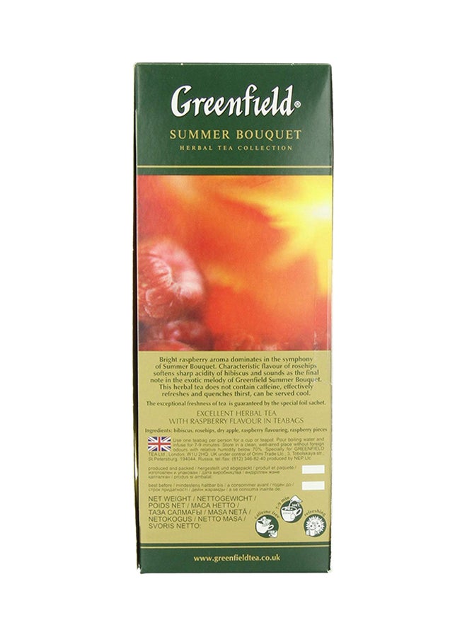 Greenfield Summer Bouquet Herbal Tea 2grams Pack of 25 - Image 2