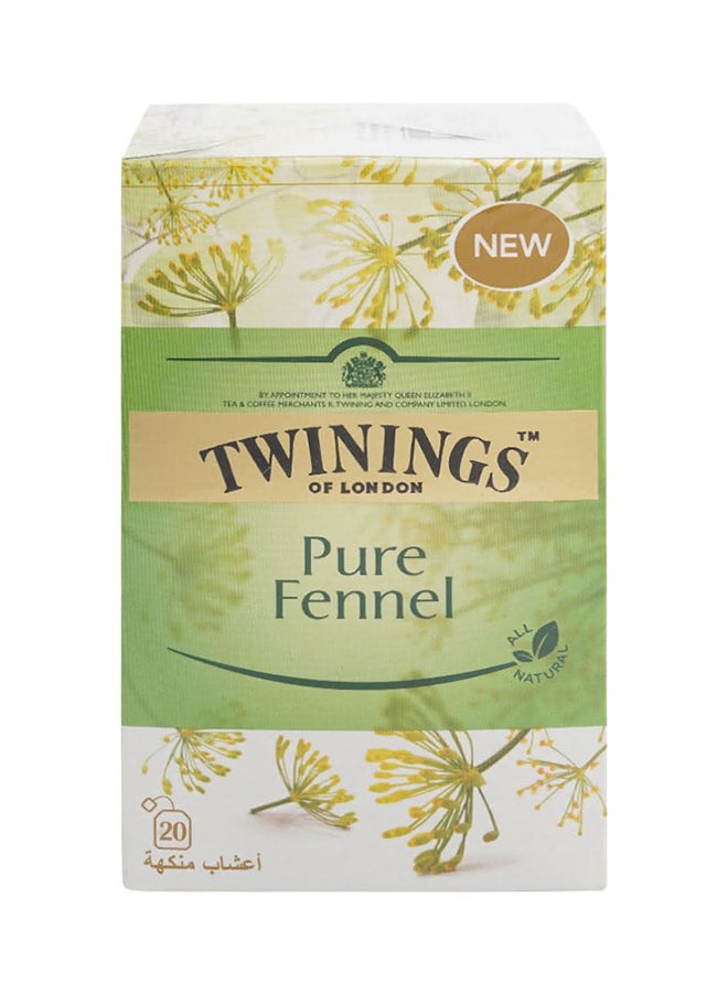 Pure Fennel Tea 40grams Pack of 20