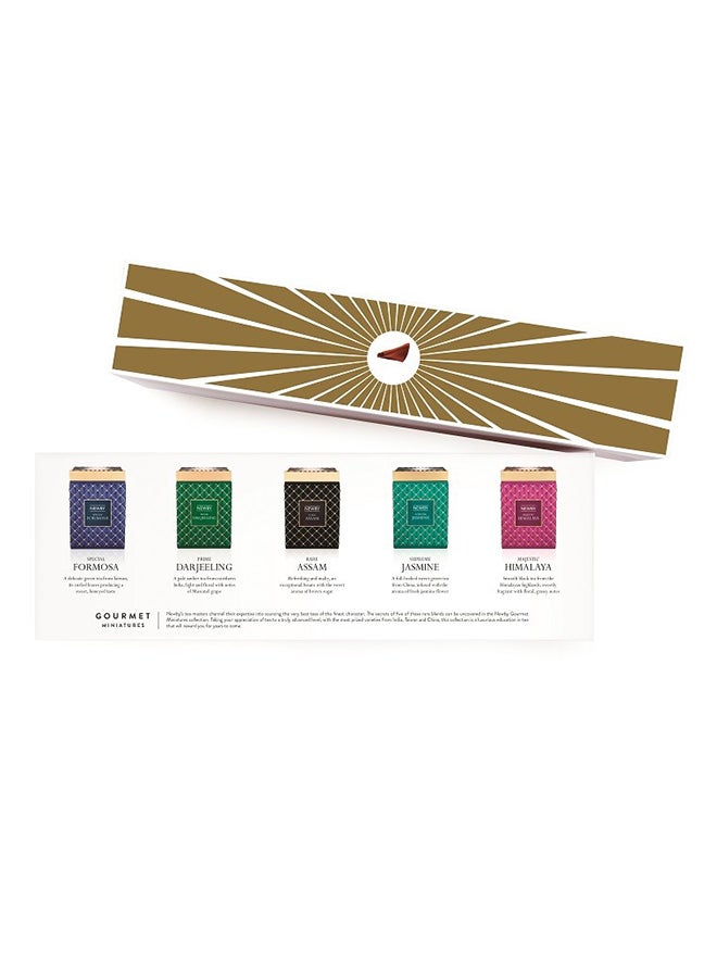 NEWBY - Gourmet Miniatures Tea Gift Set 125grams - Image 1