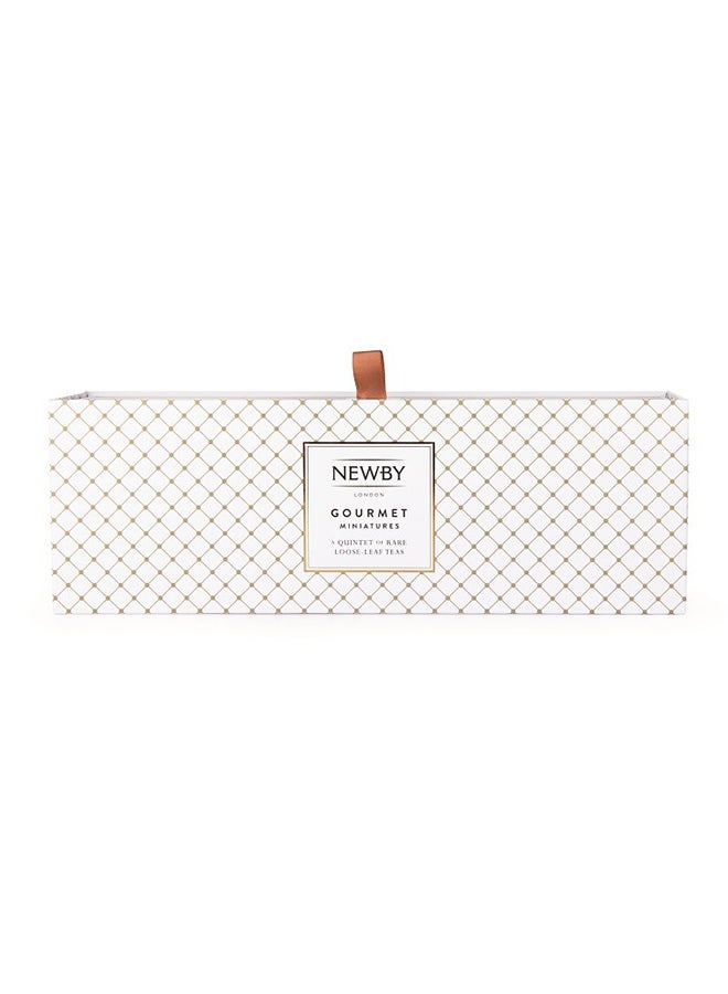 NEWBY - Gourmet Miniatures Tea Gift Set 125grams - Image 1