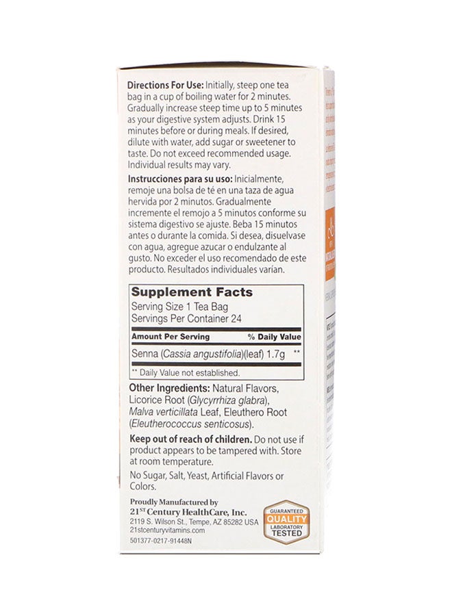 21st CENTURY Orange Spice Herbal Slimming Tea Pack of 24  - Image 3