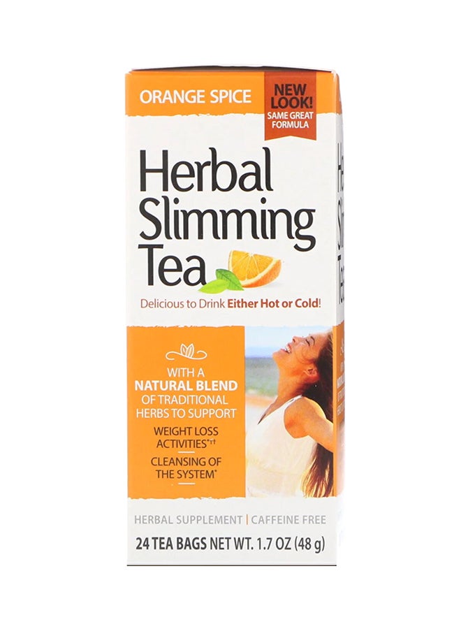 21st CENTURY Orange Spice Herbal Slimming Tea Pack of 24  - Image 4
