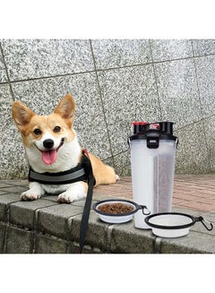 Portable Leak Proof Water Cup With Bowl For Dog White 380grams - v1561272299/N27061744A_4