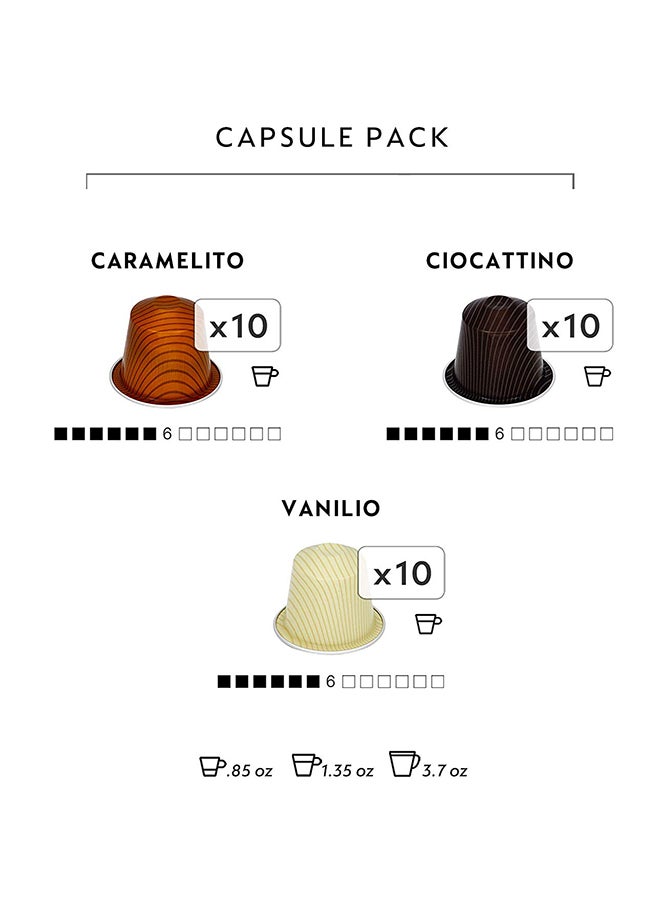 Nespresso - Caramelito Espresso Coffee Capsules Sleeves Caramel 50grams Pack of 10 - Image 1