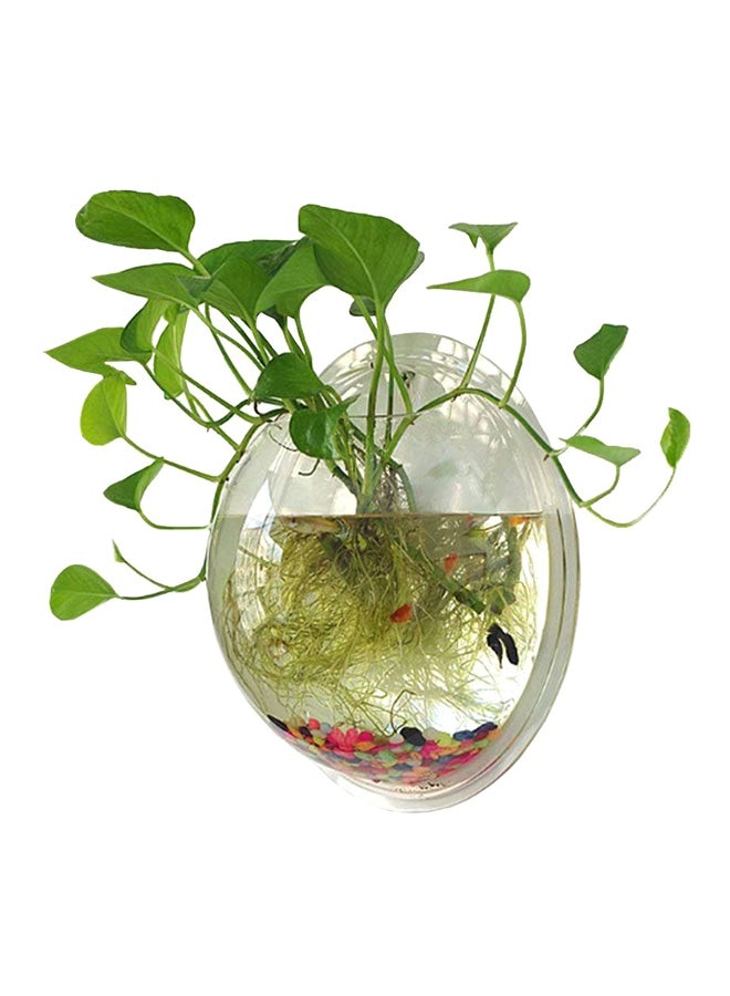 حوض سمك للزراعة المائية يُثبت على الحائط شفاف 400جرام - Image 1