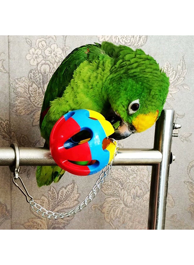 5 Piece Bird Parrot Toys Hanging Bell Set Multicolour 300grams - Image 5