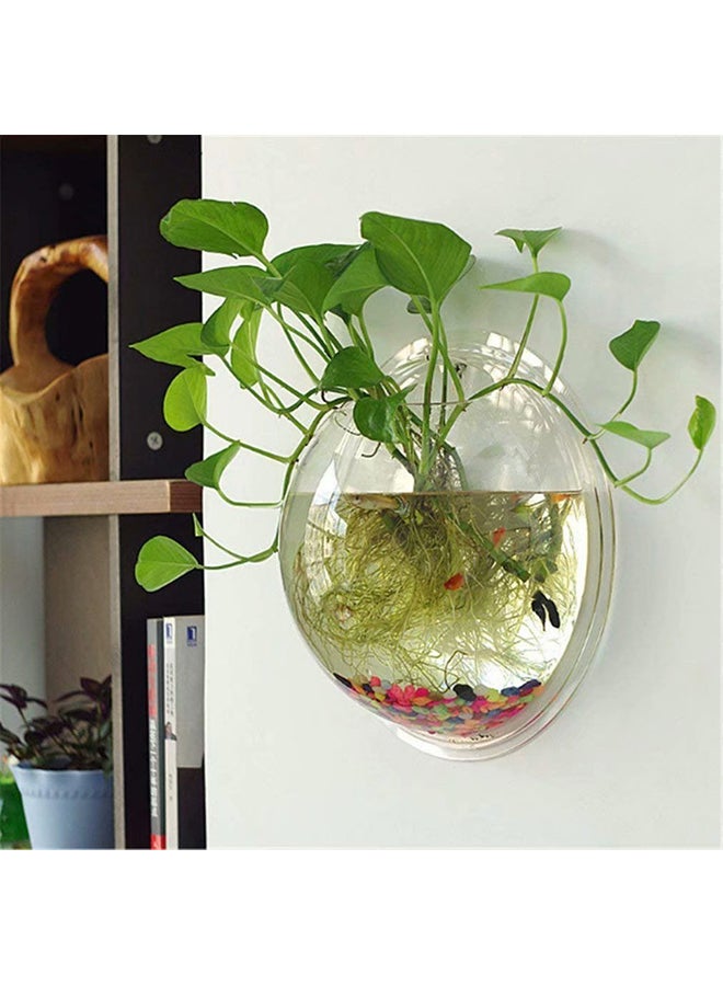 حوض سمك للزراعة المائية يُثبت على الحائط شفاف 400جرام - Image 2