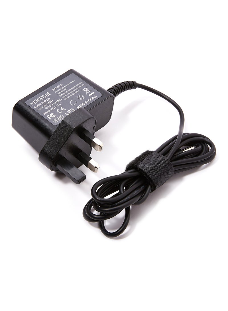 NEWSTAR Wired Power Adapter For Router/CCTV Camera And Wifi Devices Black - Image 1