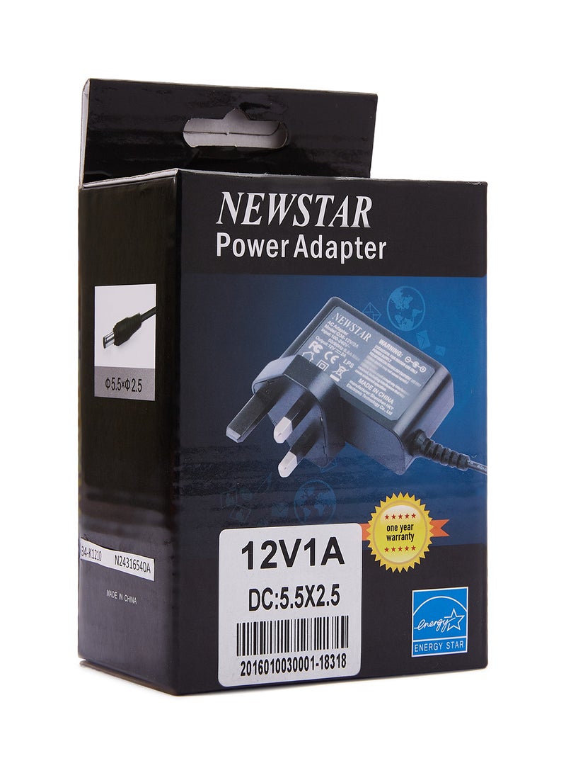 NEWSTAR Wired Power Adapter For Router/CCTV Camera And Wifi Devices Black - Image 3