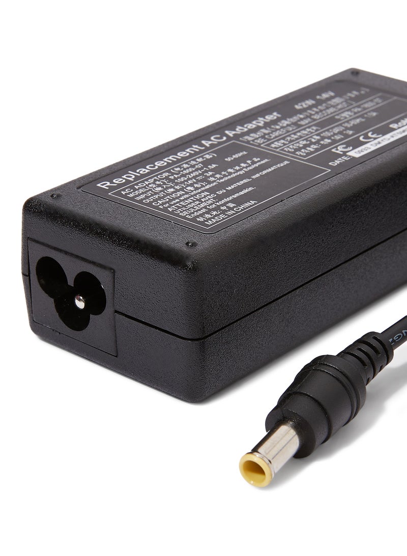 NEWSTAR Adapter Compatible For Samsung Laptop Black - Image 2