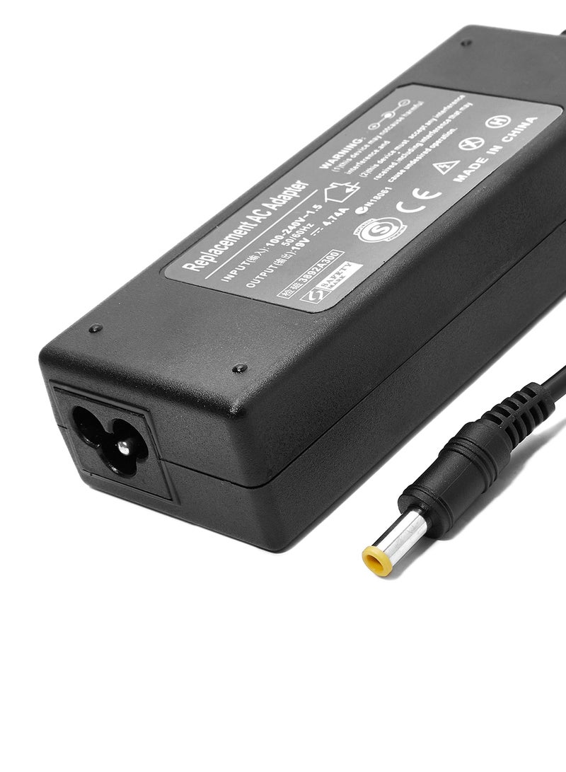 NEWSTAR Adapter Compatible For Samsung Laptop Black - Image 2