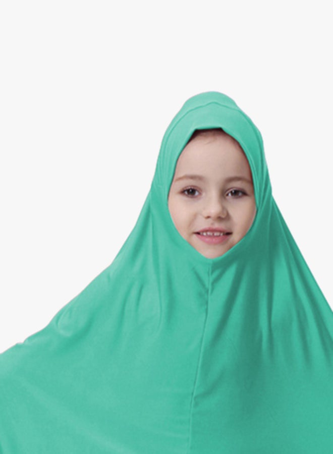 عباية بأكمام طويلة أخضر - Image 3