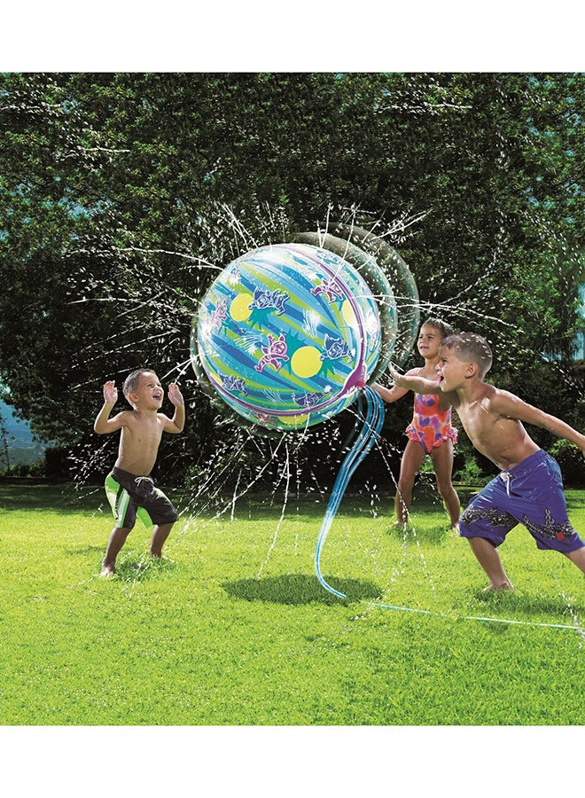 بانزاي كرة رش الماء قابلة للنفخ 46سم - Image 2