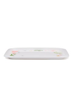 HVR Begonia Rectangle Tray White 32x26cm  - Image 1
